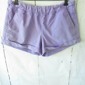 Lululemon Shorts Levender Purple 8 Cuffed High Rise